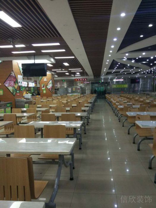 深圳南山寶旭快餐廳裝修_就餐區2