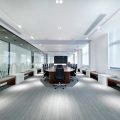 寶安區(qū)朗峻廣場現(xiàn)代簡約風(fēng)格辦公室裝修設(shè)計(jì)會議室效果圖
