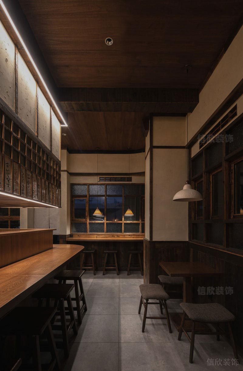 深圳龍華餐飲店裝修圖家具