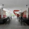 現(xiàn)代中式風(fēng)格京味餐廳裝修設(shè)計用餐大廳效果圖