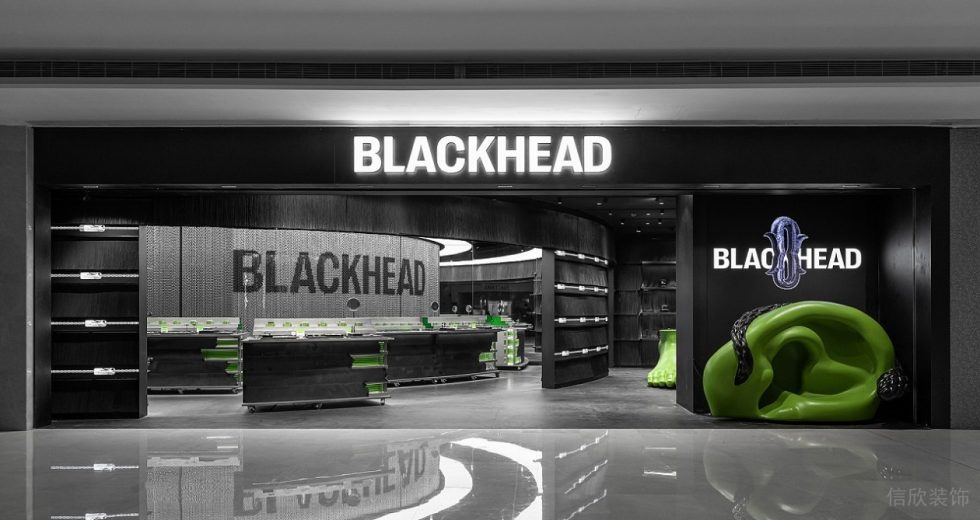 深圳市龍崗區平湖現代風飾品店裝修設計外立面