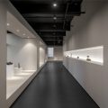 極簡中式混搭風(fēng)陶瓷藝術(shù)品展廳裝修設(shè)計(jì) 光影效果呈現(xiàn)